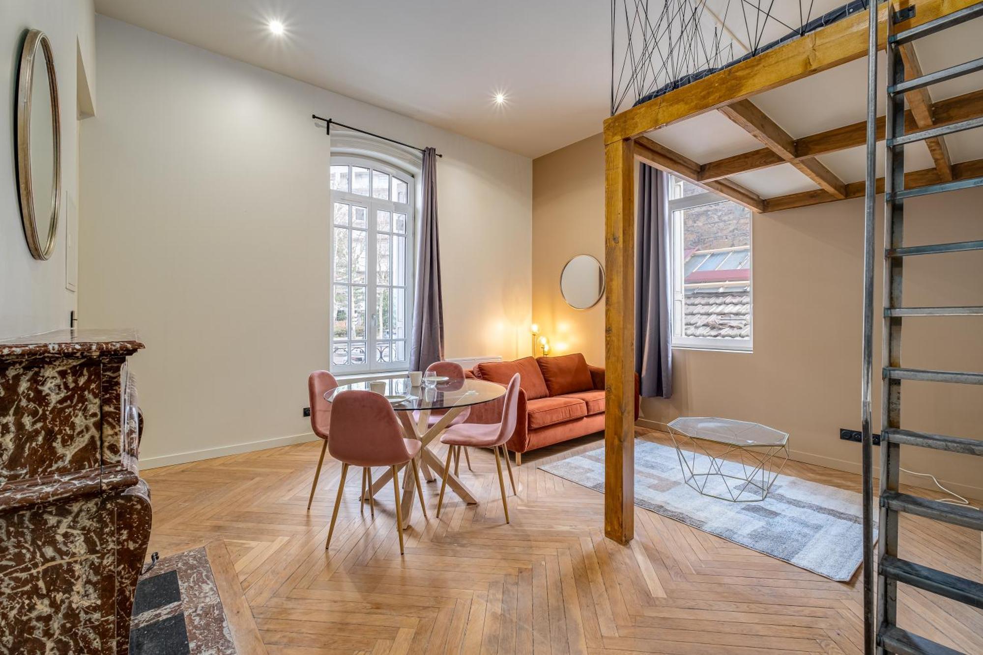 Le Poudre Cours Fauriel Magnifique Appartement Saint-Etienne  Bagian luar foto